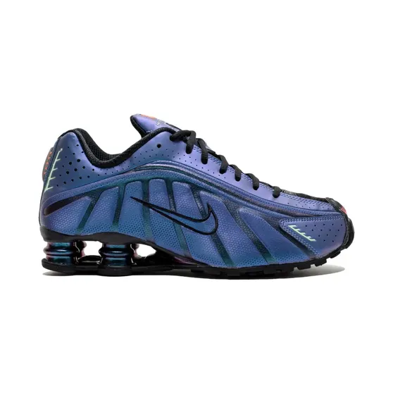 Nike Shox R4 Iridescent/Black “Blue” (HQ3446)