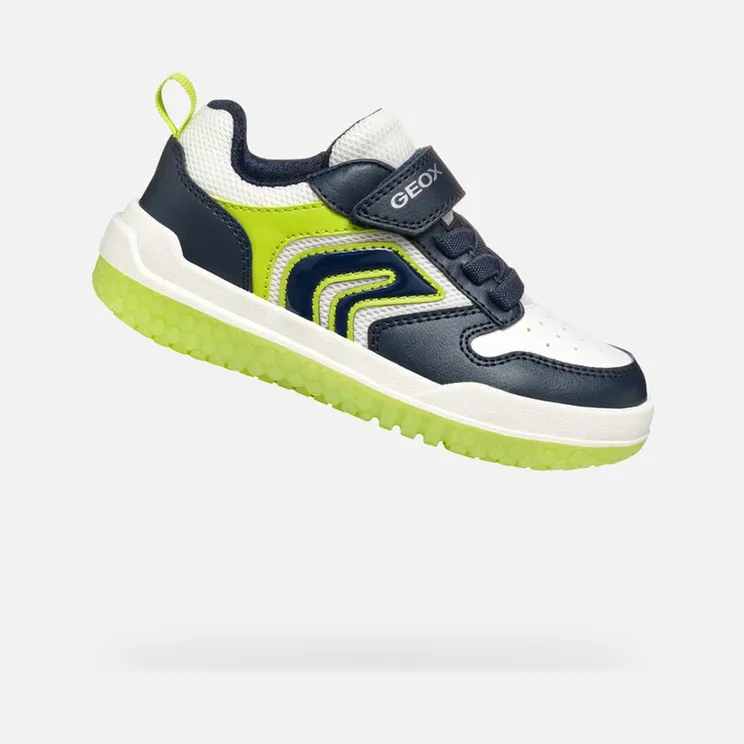 Geox Marineblauw/Lime (J55MCB0FE14C0749)