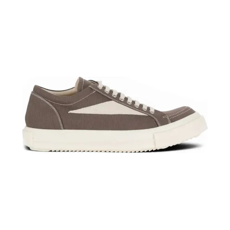 Rick Owens Vintage Sneaks Dust Milk Overdyed Denim Suede (DU01F4803-DOLVH4-3411)