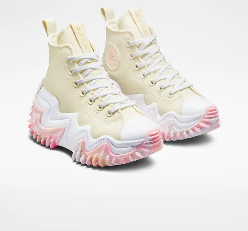 Converse Run Star Motion CX Platform Marbled Soft Dune