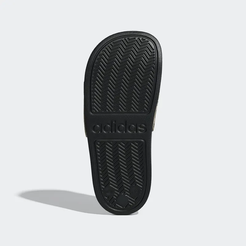 Adidas adilette Shower Logo Slides Kids Crystal Linen / Core White / Core Black (IH9586)