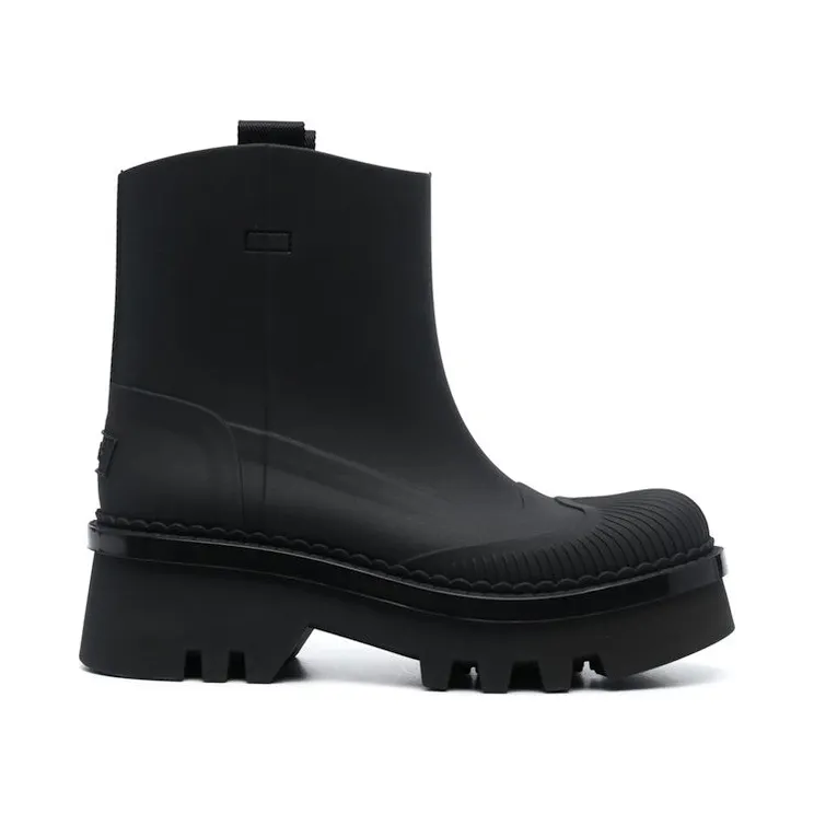 Chloe Raina 55mm Slip-On Boots Black (CHC23A904FP-001)