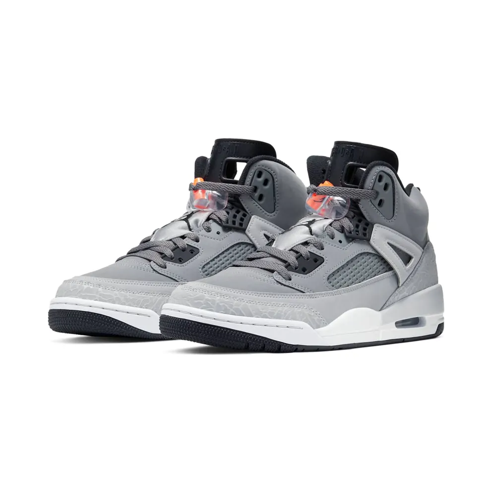 Jordan Spizike Grey Orange Cool Grey/Black-Wolf Grey-Pure Platinum (315371-008)