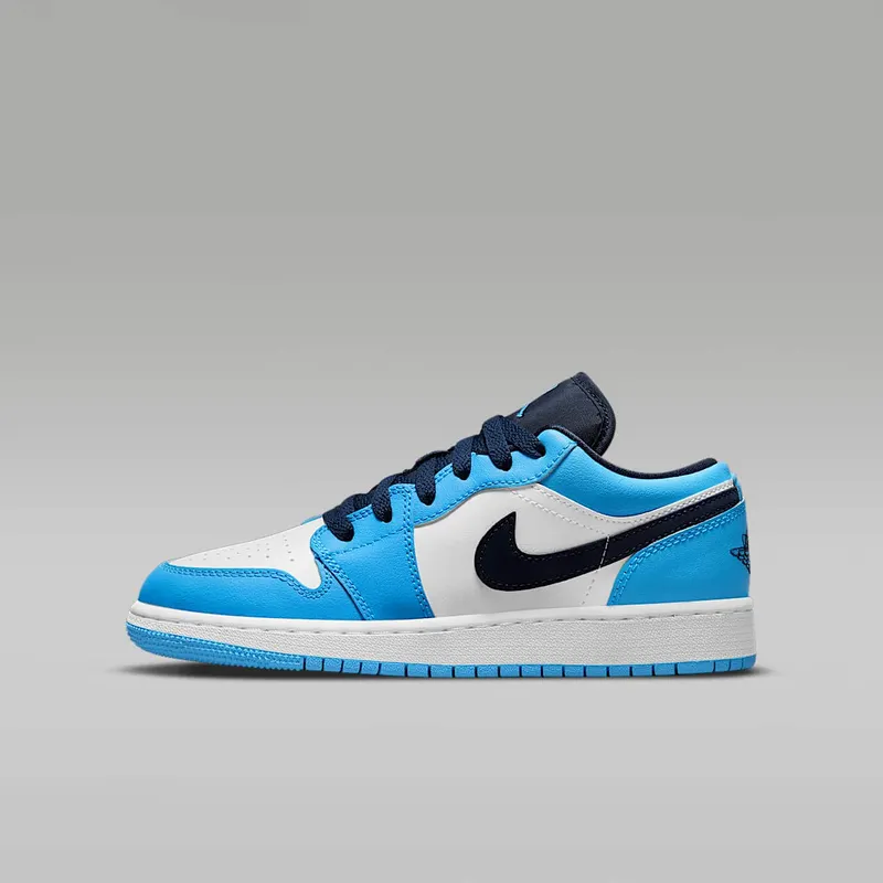 Jordan 1 Low UNC (2021) (GS) (553560-144)