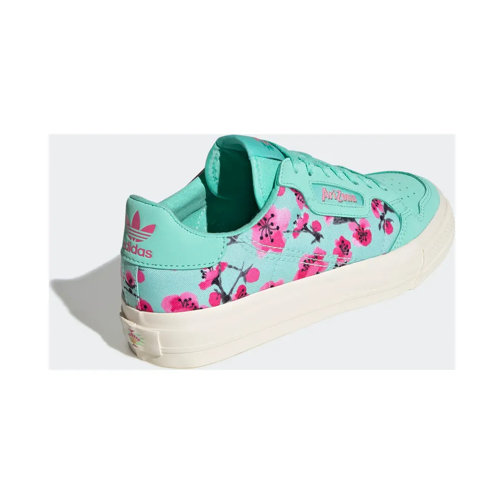 adidas Continental Vulc Easy Green / Core Black / Semi Solar Pink (EF9075)