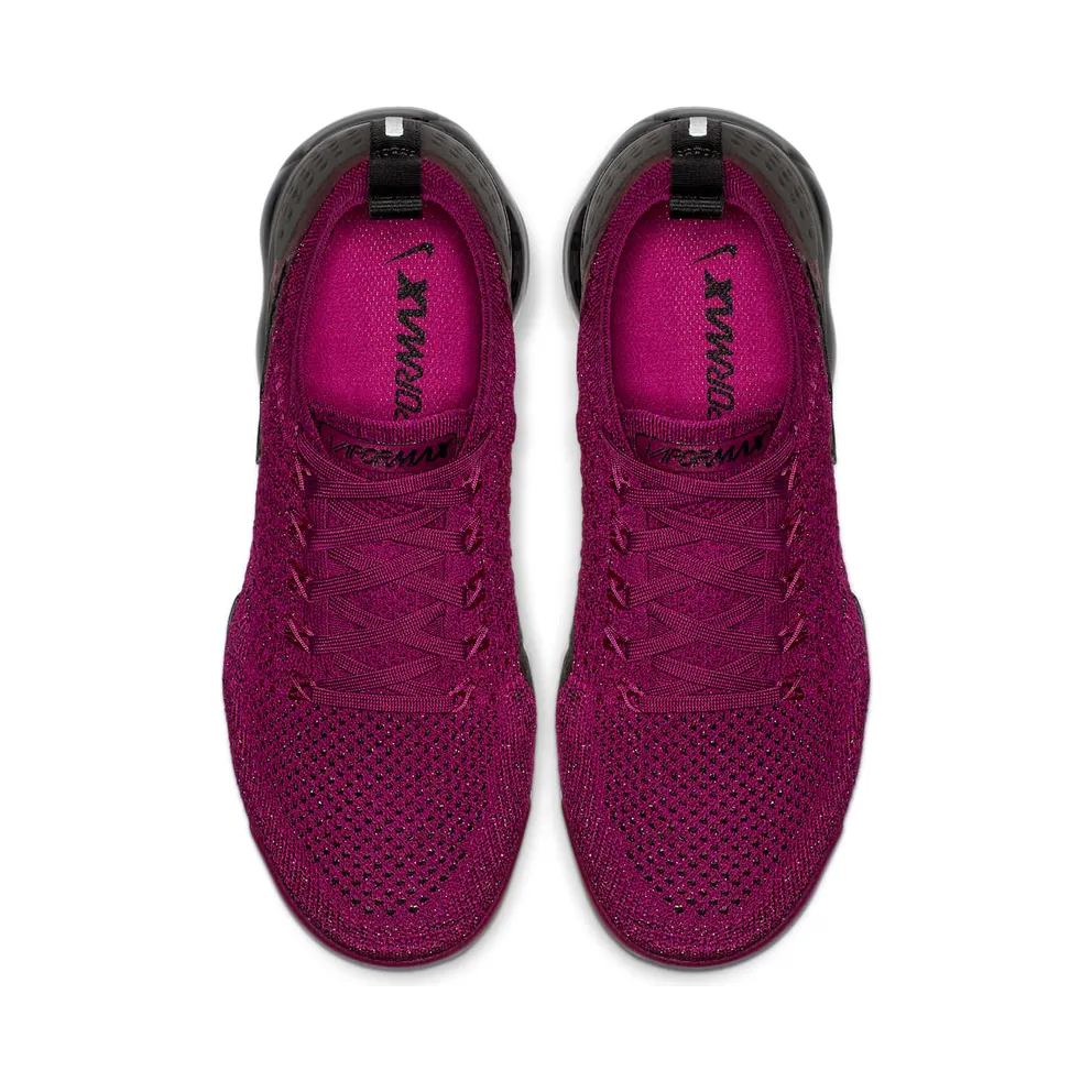 Nike VaporMax Flyknit 2 Fuchsia Purple/Grey/Black (942843-603)