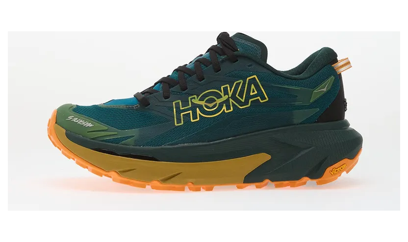 Hoka One Mafate 5 Tidal Wave Mustard Seed