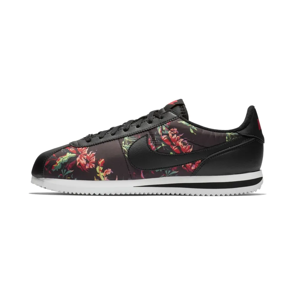 Nike Cortez Floral Black/Black-Red Orbit-Summit White (BV6067-001)
