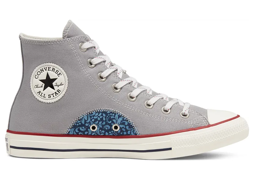 Converse Unisex Chuck Taylor All Star High Top Dolphin/obsidian/egret (168039C)