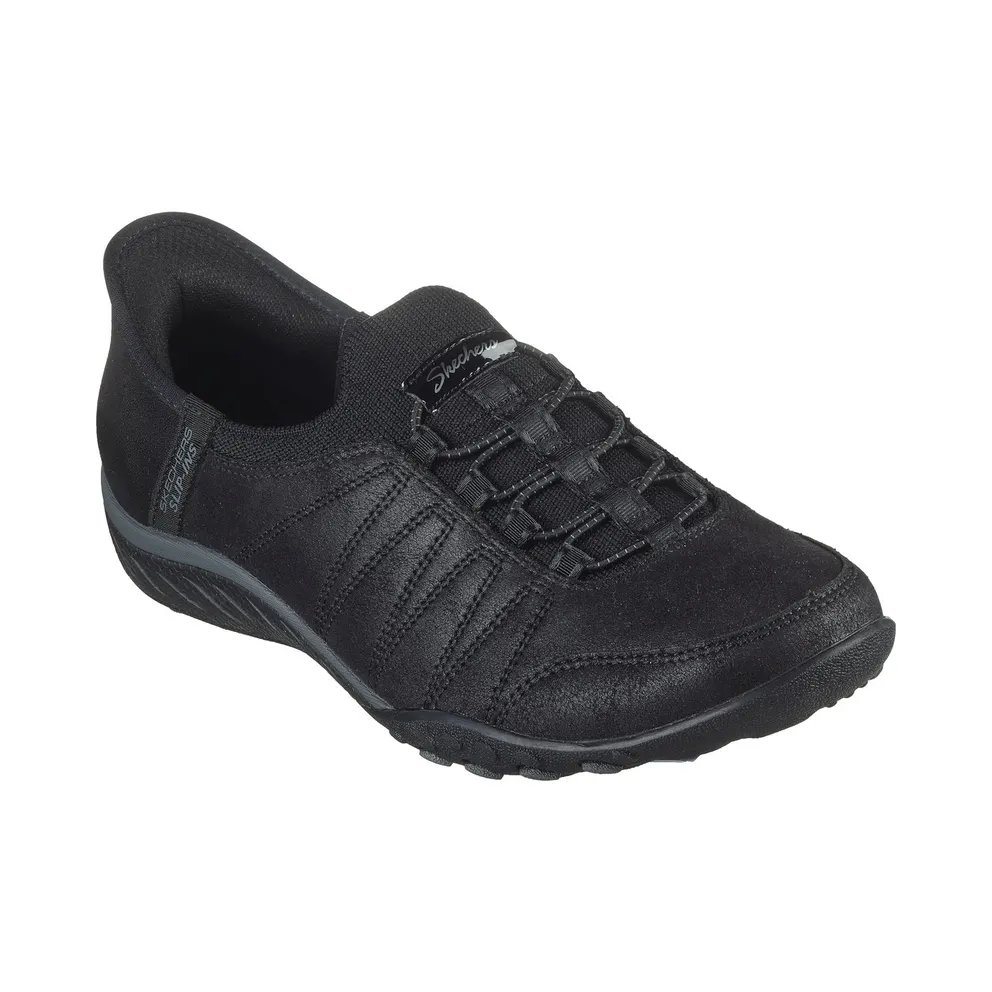 Skechers Slip-Ins Relaxed Fit Breathe-Easy “Black” (100615BBK)