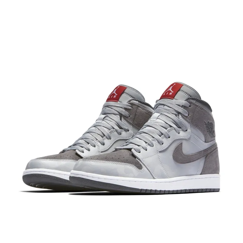 Jordan 1 Retro High Camo 3M Wolf Grey Wolf Grey/Dark Grey-White-University Red (AA3993-027)