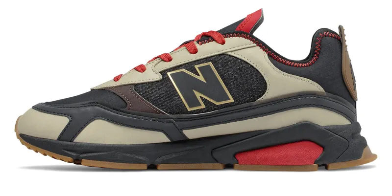 New Balance X Racer Shoe Palace YOTR (2020) Black/Tan-Red (MSXRCSPC)