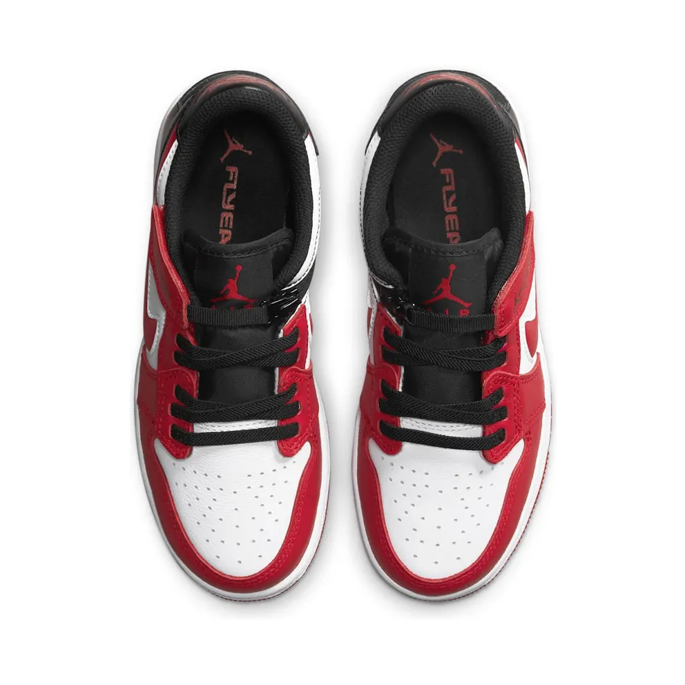 Air Jordan 1 Low FlyEase Older Kids’ White (DN4639-163)