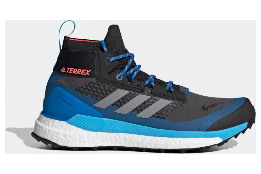 adidas Terrex Free Hiker GTX Hiking Grey Six / Grey Three / Blue Rush (GZ0356)