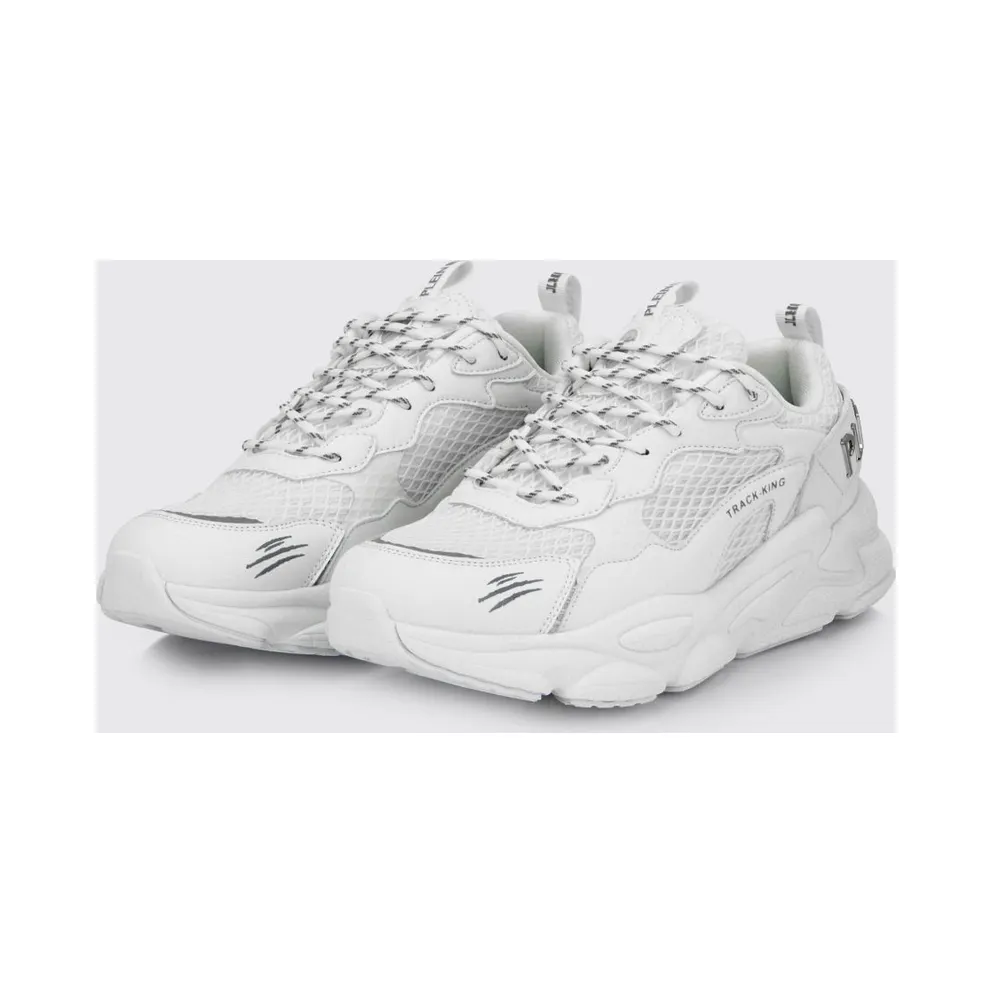 Plein Sport Track-King Leather And Mesh White (FAESUSC0800STE003N01)