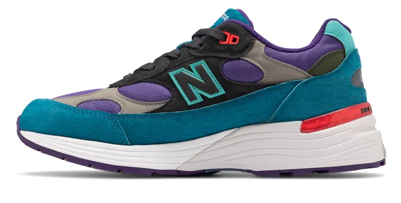 New Balance 992 Concepts Purple Grey Green Teal/Charcoal (M992TC)