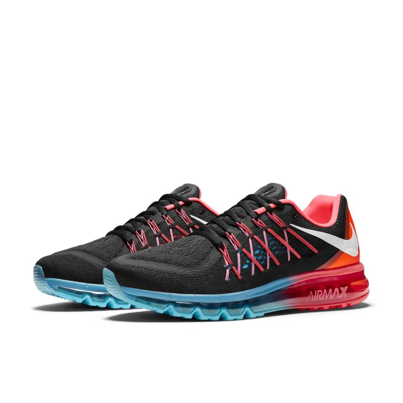 Nike Air Max 2015 Black/White Bright Cremson Blue (698902-006)
