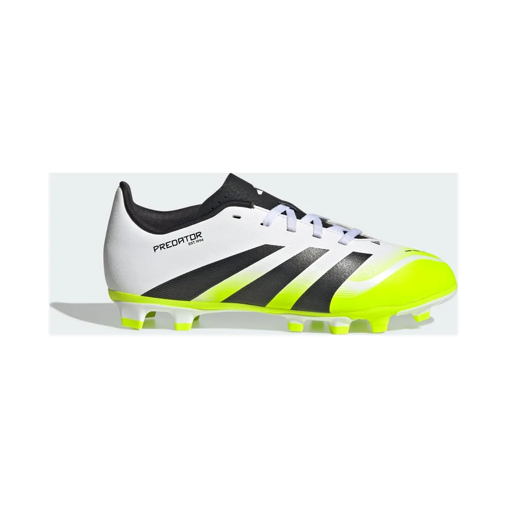 adidas Predator Club FG/MG Cloud White Core Black Lucid Lemon (JH8868)