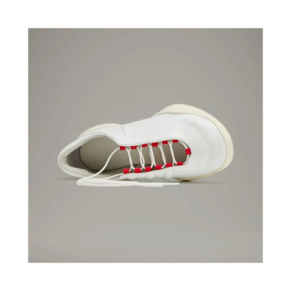 Adidas Y-3 Regu Mary Jane Core White / Cream White / Better Scarlet (JS1114)
