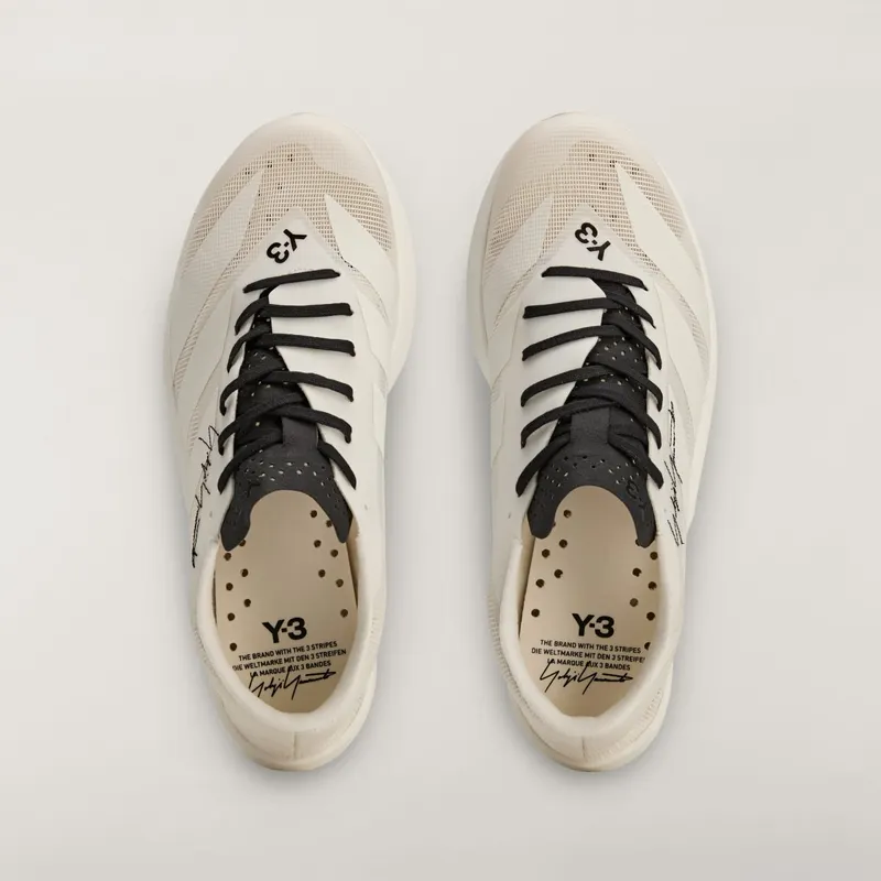 Adidas Y-3 Adizero RC6 Off White / Off White / Black (KK3655)
