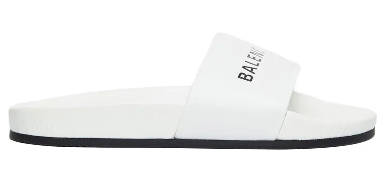 Balenciaga Pool Slide White (W)