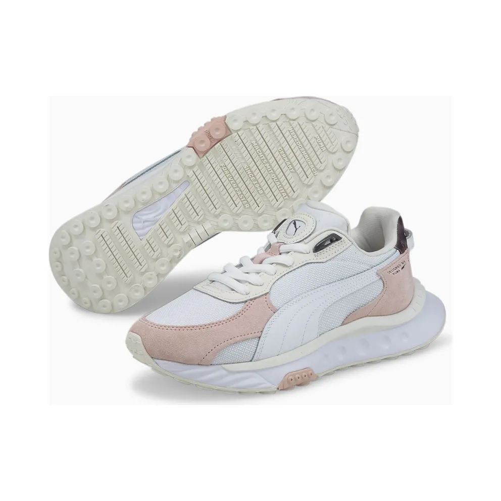 PUMA Wild Rider Soft Metal Women’ Vaporous Gray/Lotus (381900-01)