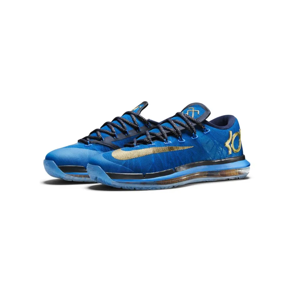 Nike KD 6 Elite Supremacy Photo Blue/Metallic Gold-Midnight Navy (683250-474)