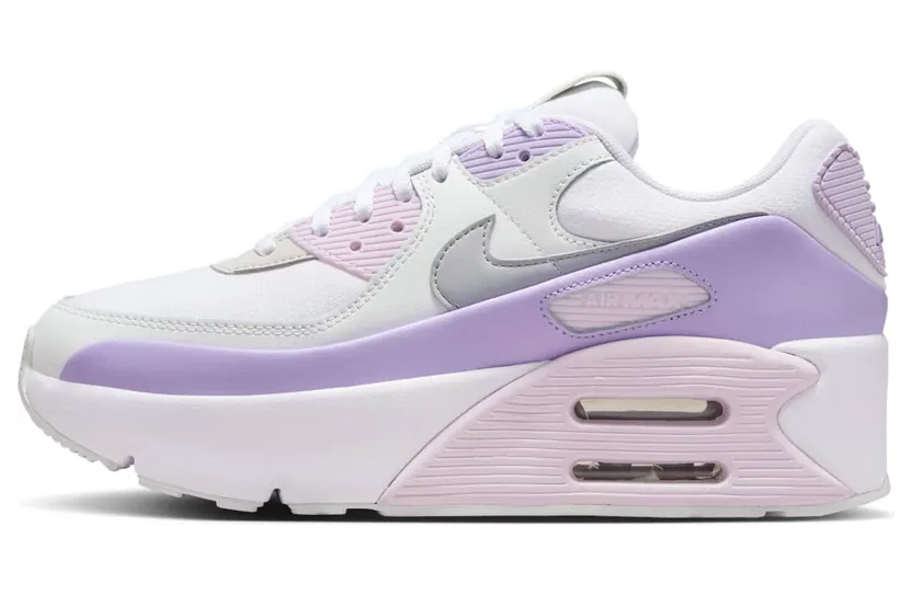 Nike Air Max 90 LV8 White Hydrangeas Summit White Wolf Grey (FD4328-113)