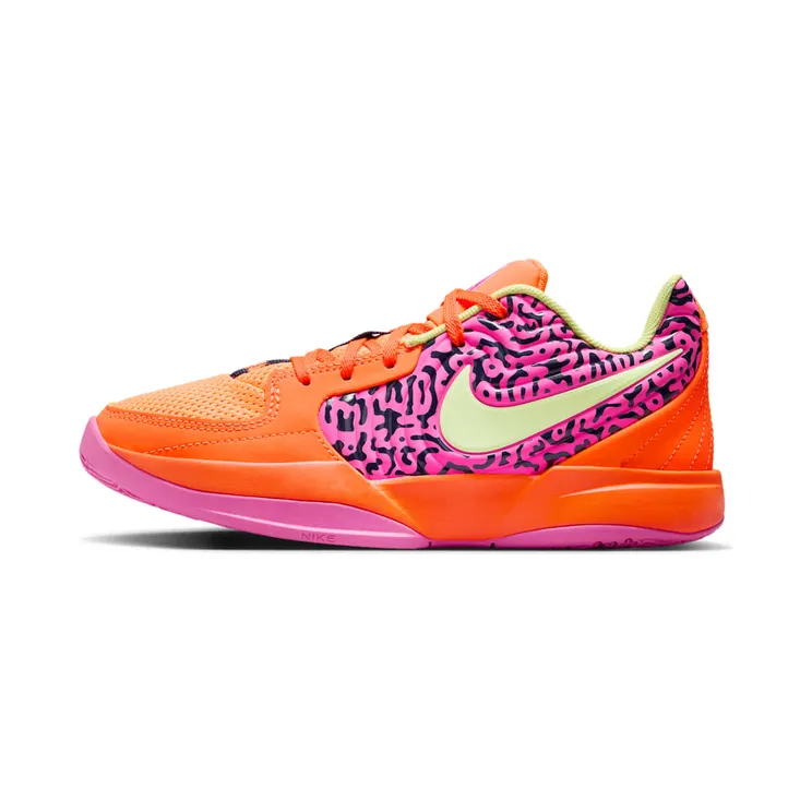Nike Ja 2 Poison Dart Frog “Obsidian / Total Orange / Pinksicle / Light Lemon Twist” (HM5061-400)