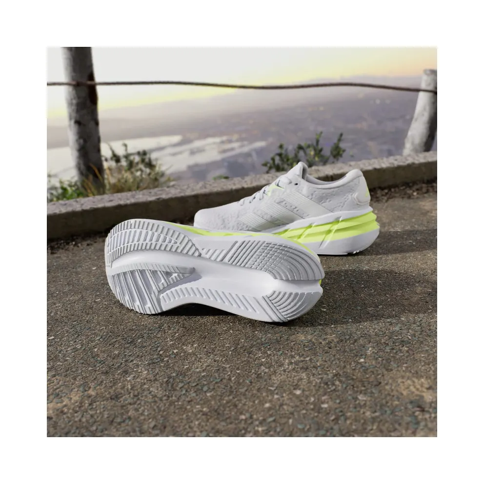 Adidas Adistar 4 Running Shoes Dash Grey / Zero Metalic / Hi-Res Yellow (JR0291)