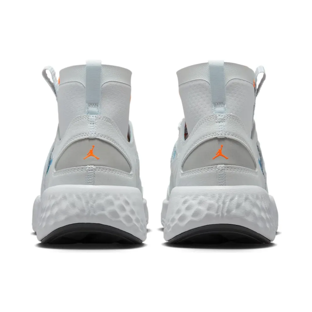 Jordan Delta 3 Mid Pure Platinum Chambray Total Orange (DR7614-004)