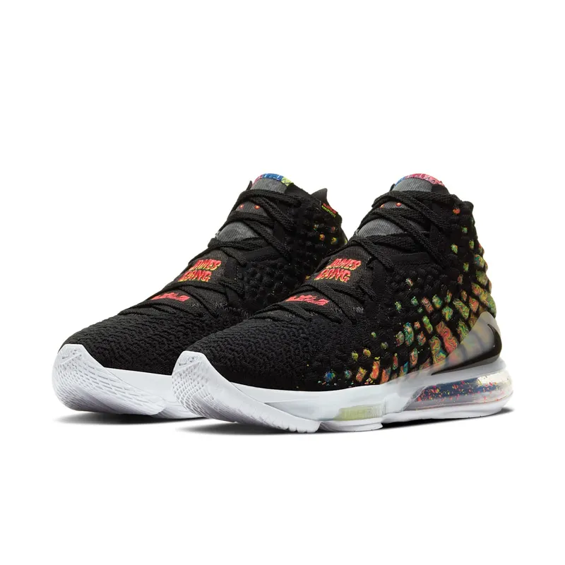 Nike LeBron 17 James Gang Black/Black-Multi-Color (BQ3177-005)