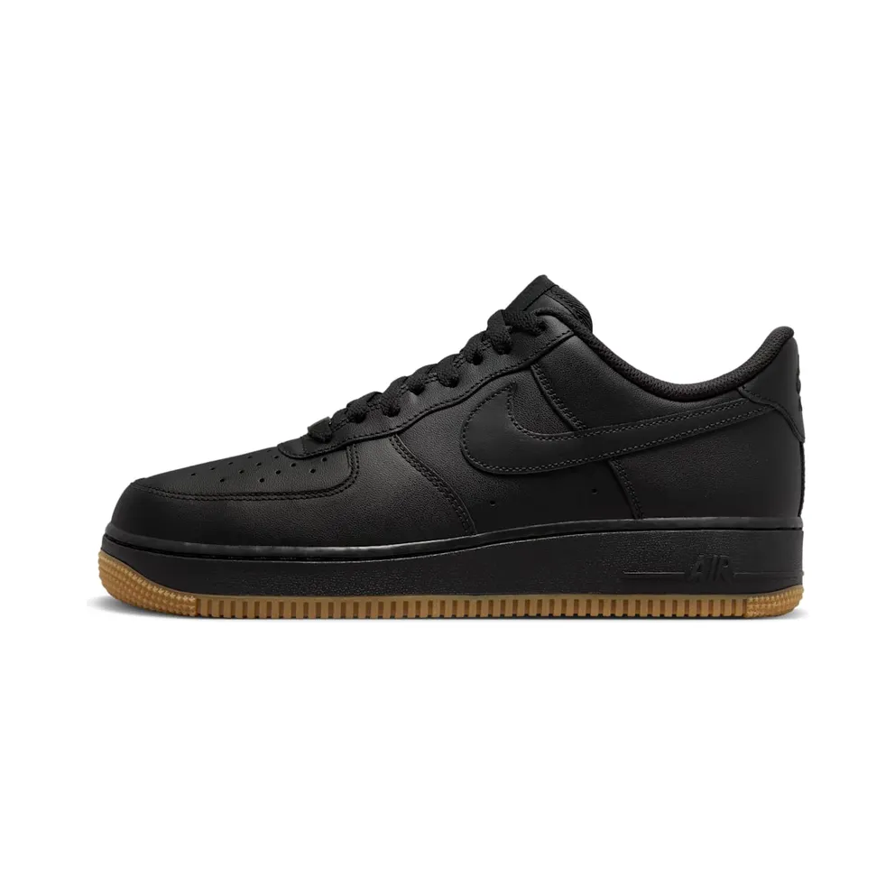 Nike Air Force 1 Low ’07 “Black Gum” (DZ4404-001)