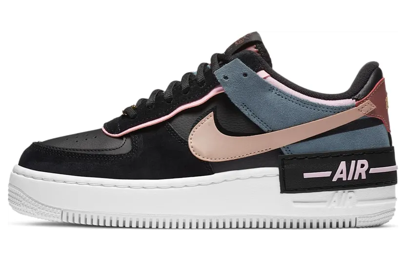 Nike Air Force 1 Shadow Black Light Arctic Pink (CU5315-001)
