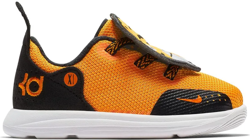 Nike KD 11 Little Big Cats (TD) Orange Peel/Black-Wheat Gold-Orange Peel-Summit White (AT5707-800)