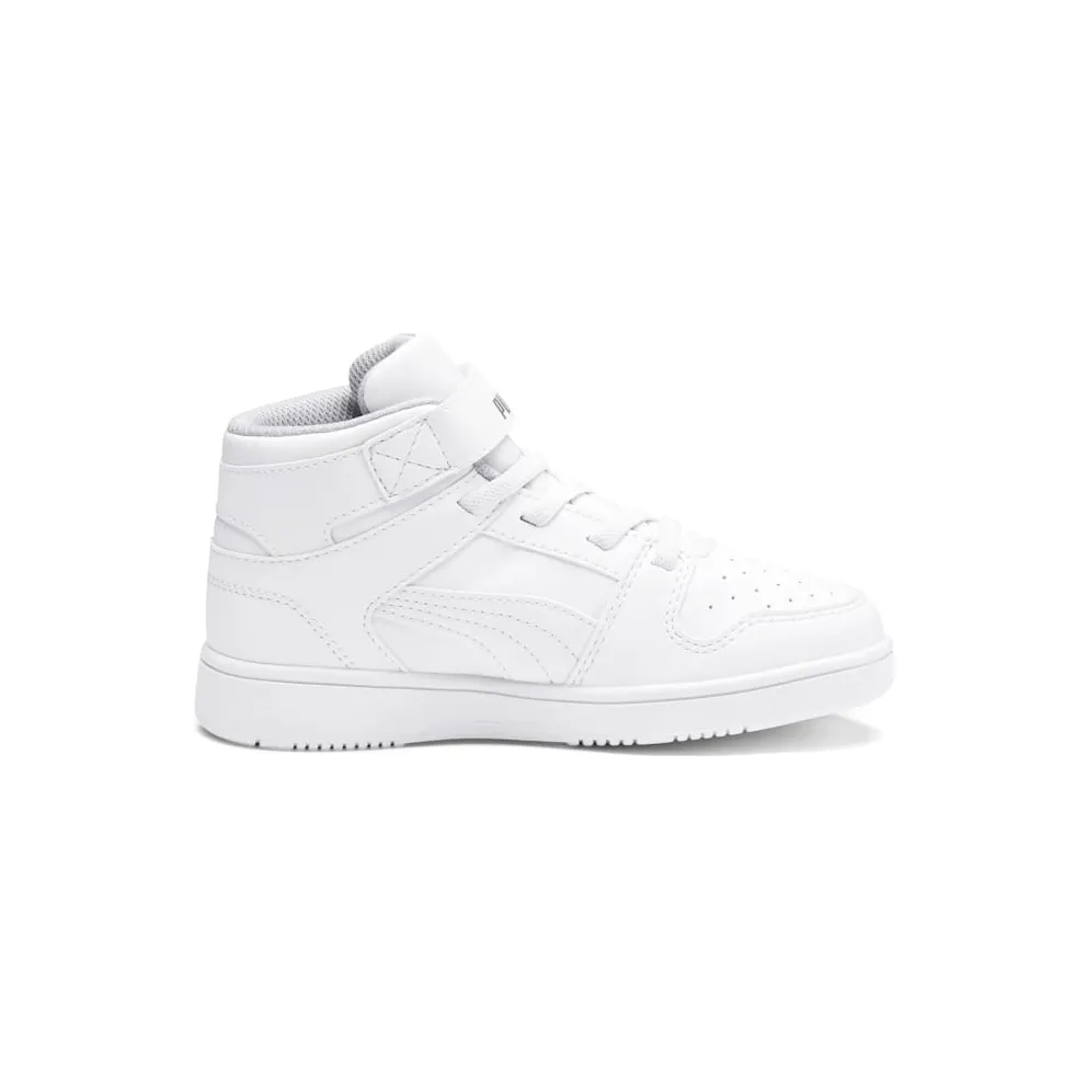 Puma Rebound Lay-Up SL V Weiß/Grau (370488-02)