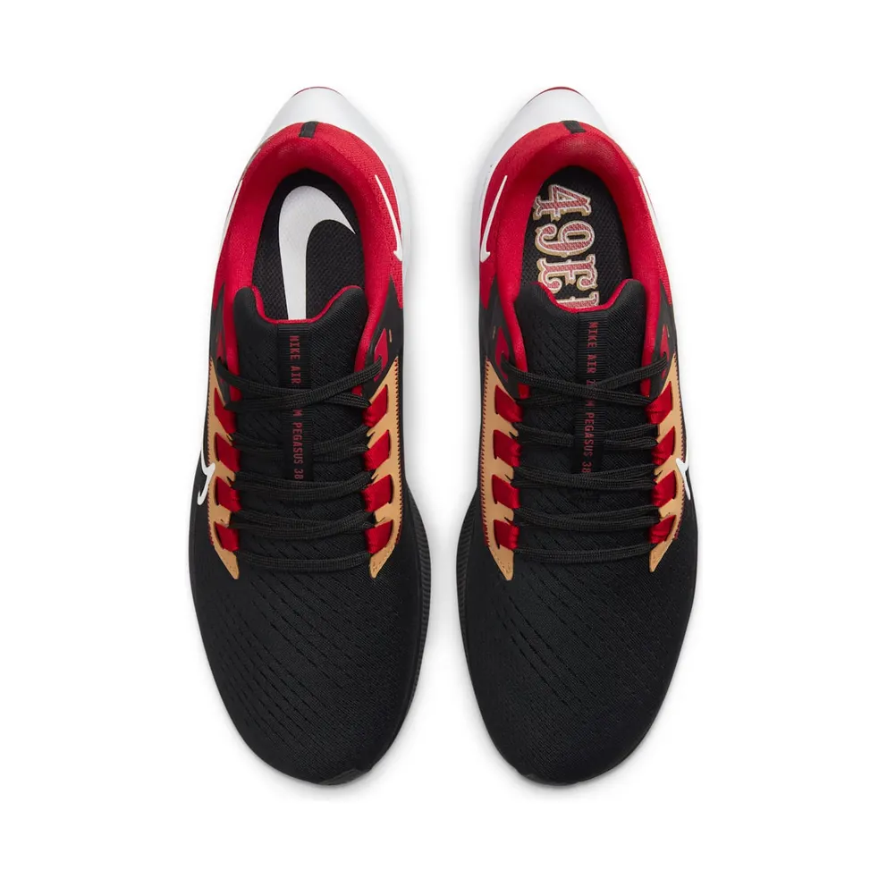Nike Air Zoom Pegasus 38 San Francisco 49ers (DJ0810-001)