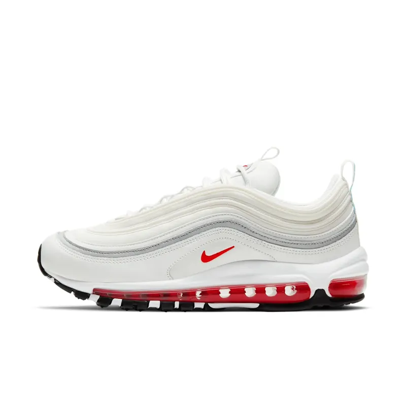 Nike Air Max 97 White Siren Red (W) (DA9325-101)