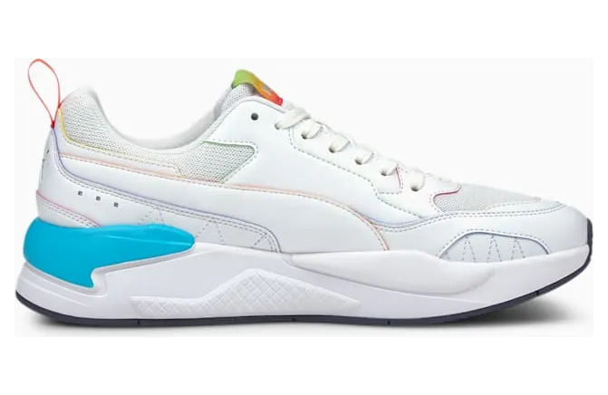 Puma X-Ray² Square Rainbow Blauw/Rood/Wit (368856-01)