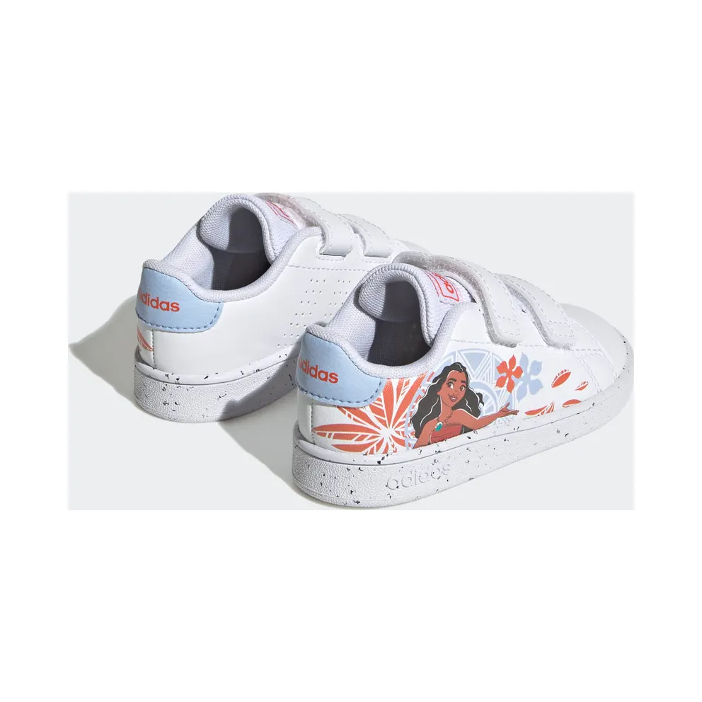 Adidas adidas x Disney Advantage Moana Hook-and-Loop Cloud White / Blue Dawn / Semi Impact Orange (GZ9467)