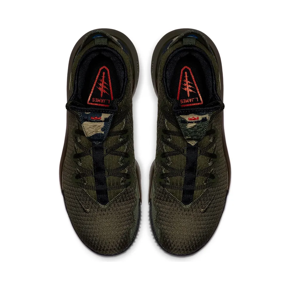 Nike LeBron 16 Low Camo Cargo Khaki/Black-Neutral Olive (CI2668-300)