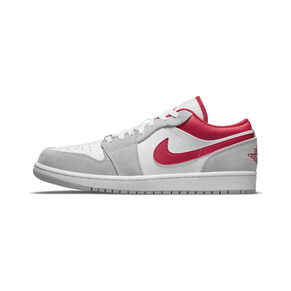 Air Jordan 1 Low SE Light Smoke Grey Gym Red (DC6991-016)
