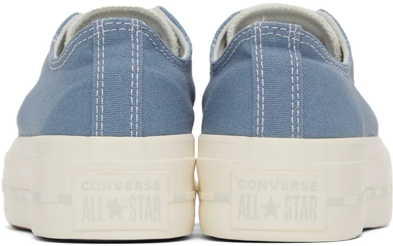 Converse Chuck Taylor All Star Lift Platform Crafted Canvas Indigo Oxide/light Silver (572710C)