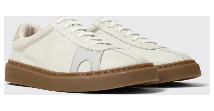 Camper Twins Leather Sneakers White (K101107-001TWINS0)