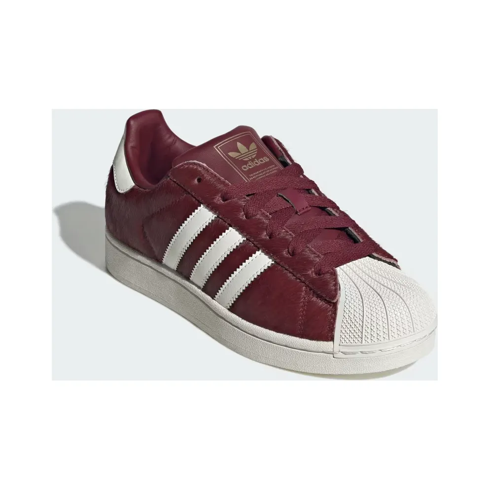adidas Superstar II “Shadow Red / Off White / Gold Metallic” (KJ7696)