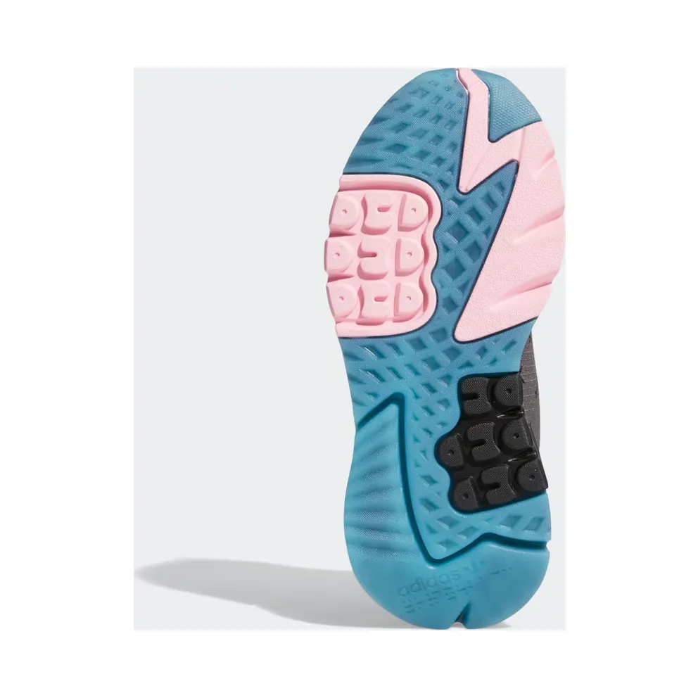 adidas Nite Jogger Ninja Core Black (GS) Core Black/Grey Five/Blue Glow (FY0176)