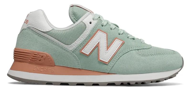 New Balance 574 Mint Orange (W) Mint/Orange (WL574ESE)