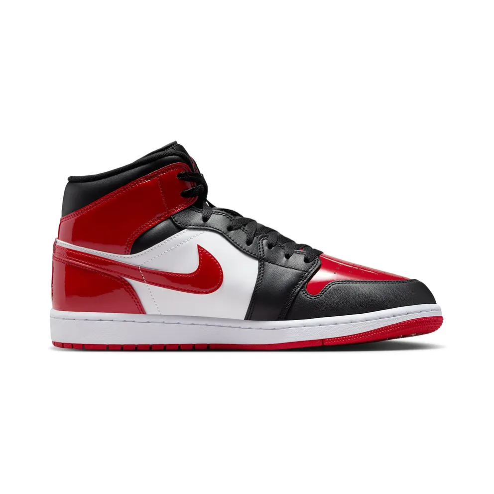 Jordan 1 Mid SE “Patent Bred Toe” (HV4091-006)