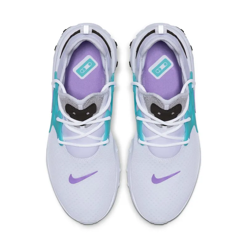 Nike React Presto Cassette White/Night Maroon-Black-Atomic Violet-Teal Nebula (AV2605-101)