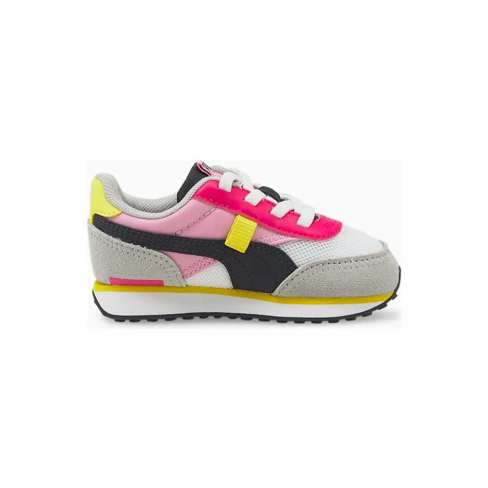 PUMA Future Rider Splash AC Babies’ White/Prism Pink (381856-04)